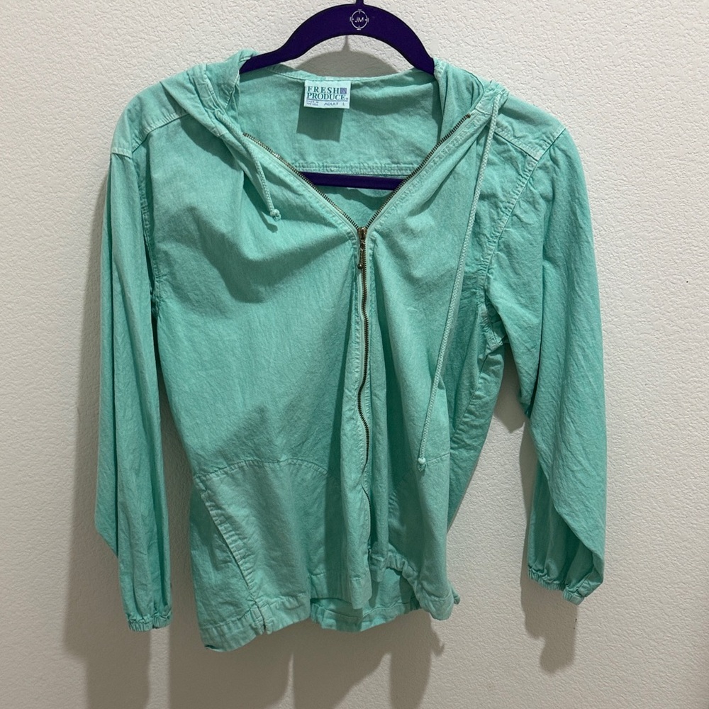 Fresh Produce Mint Green Jacket